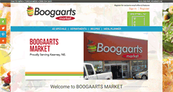 Desktop Screenshot of boogaartsmarket.com